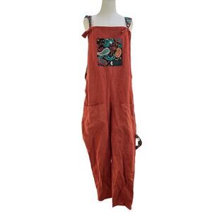 Sxth Degree Resonate Overalls Linen Brick